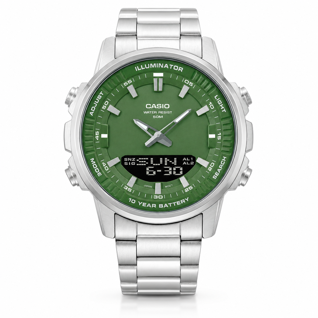 Turquoise Dial Men Watch