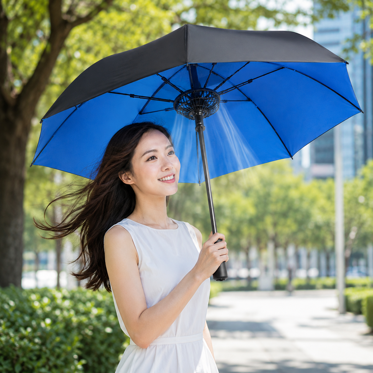 Fan Umbrella