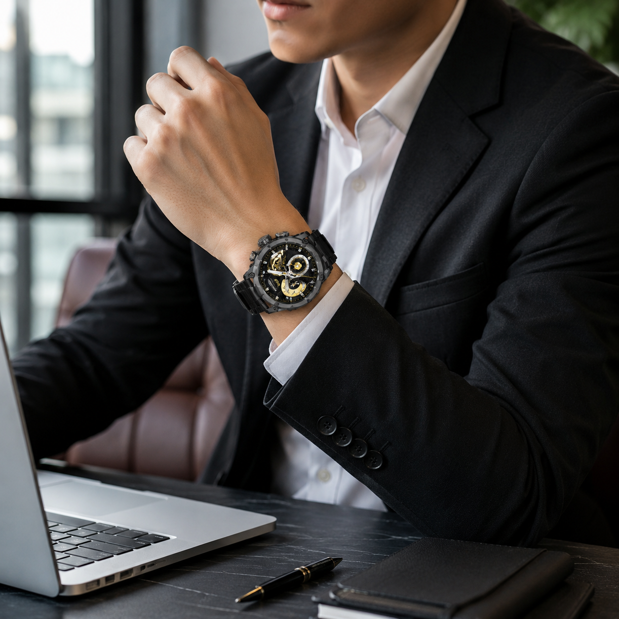 Haino Teko RW-56 Smart Watch with Multi-Style Display Design