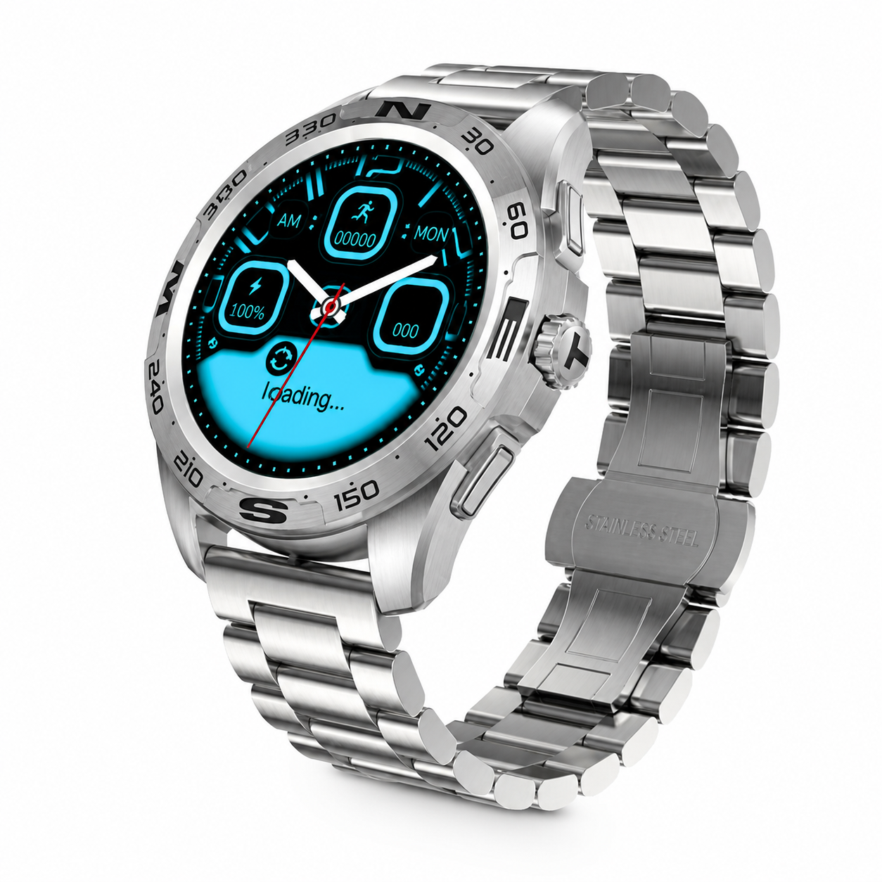 Haino Teko RW-23 Stainless Steel Smart Watch for Men