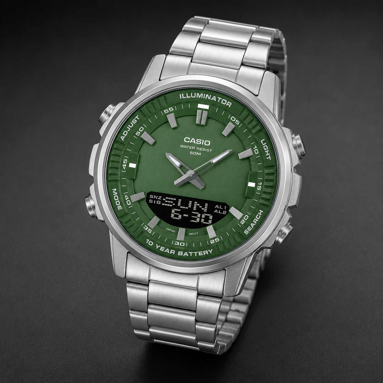 Turquoise Dial Men Watch