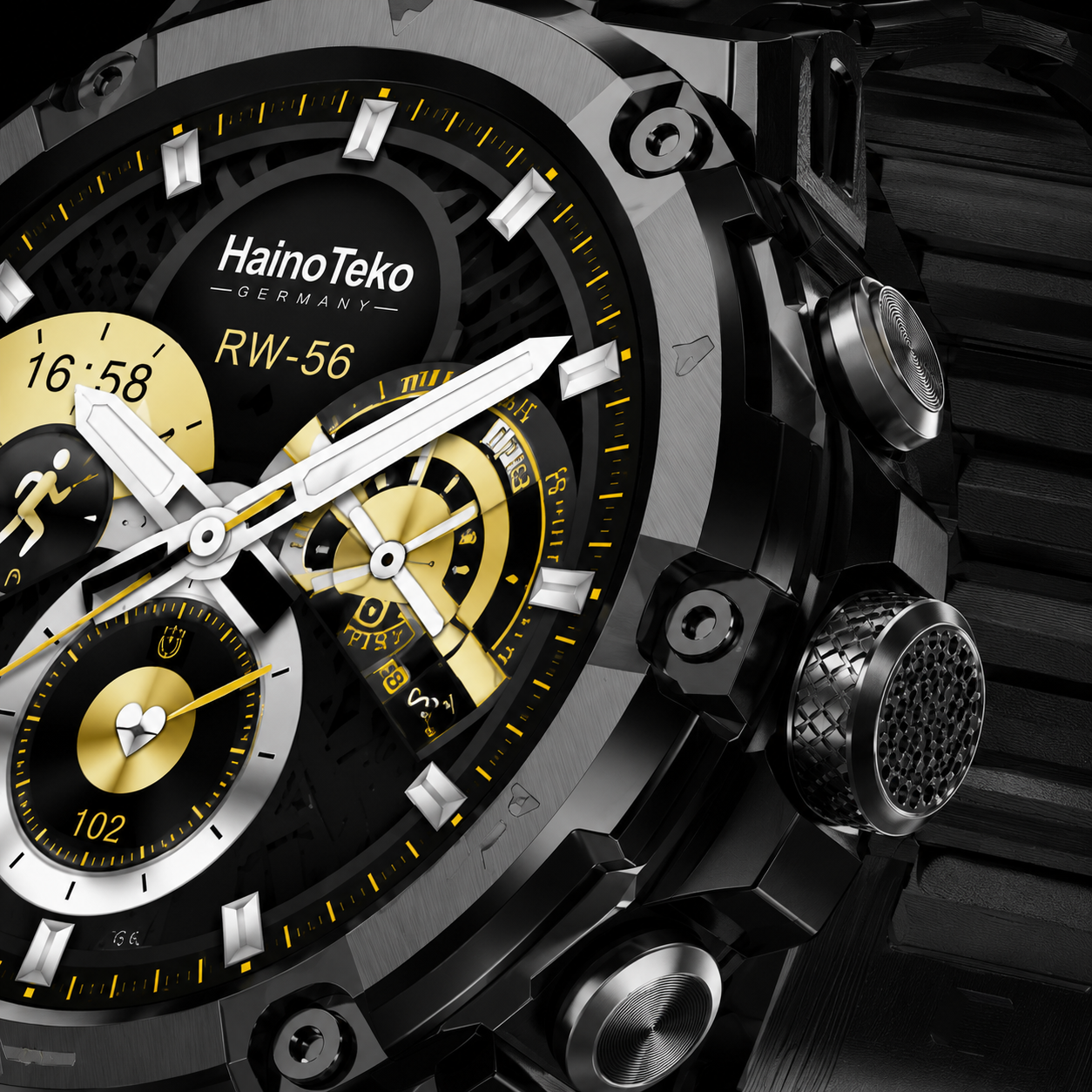 Haino Teko RW-56 Smart Watch with Multi-Style Display Design