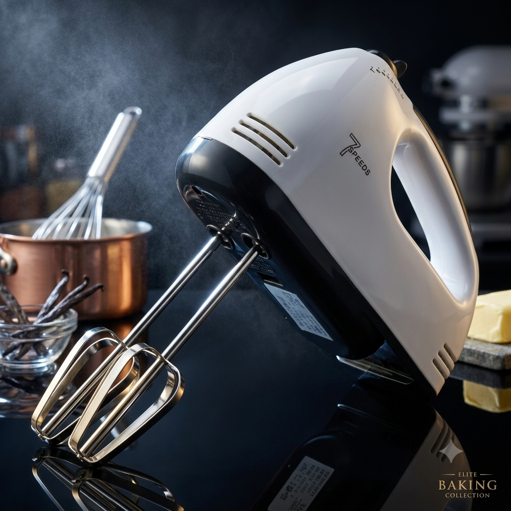 Electric Hand Mixer with Dual Beaters