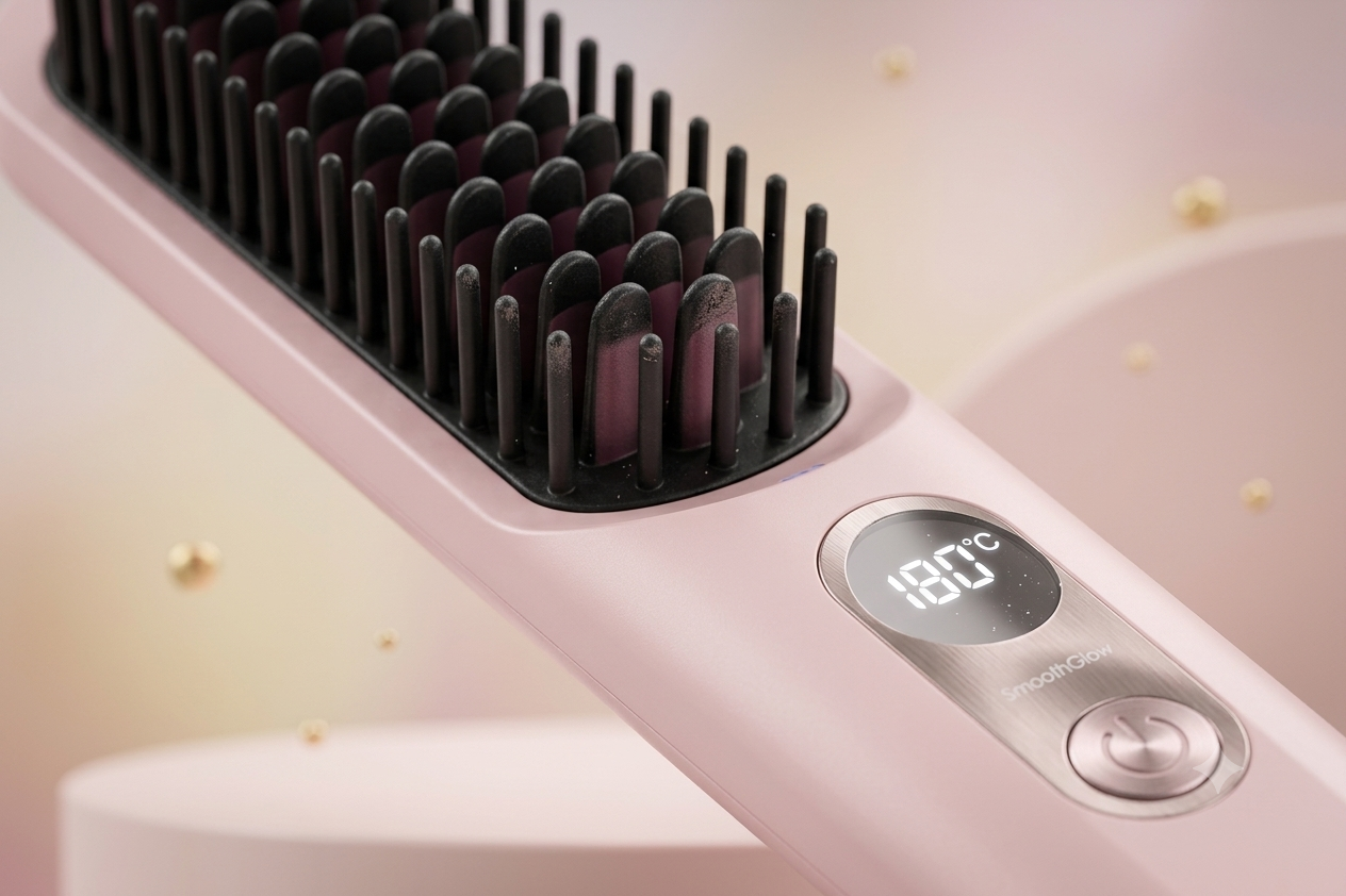 SilkyShine Straightening Brush