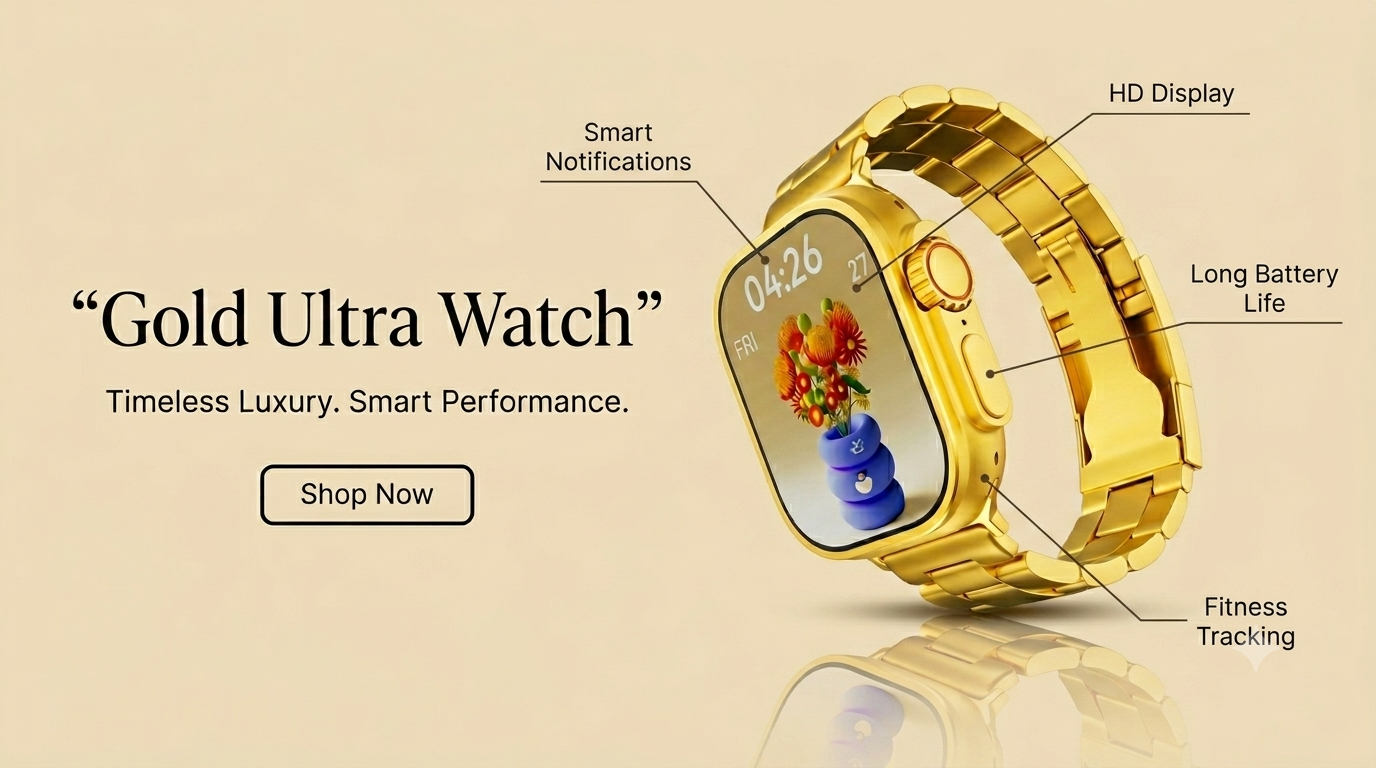 Gold Ultra Watch